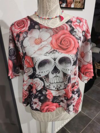 Pull manches courtes L