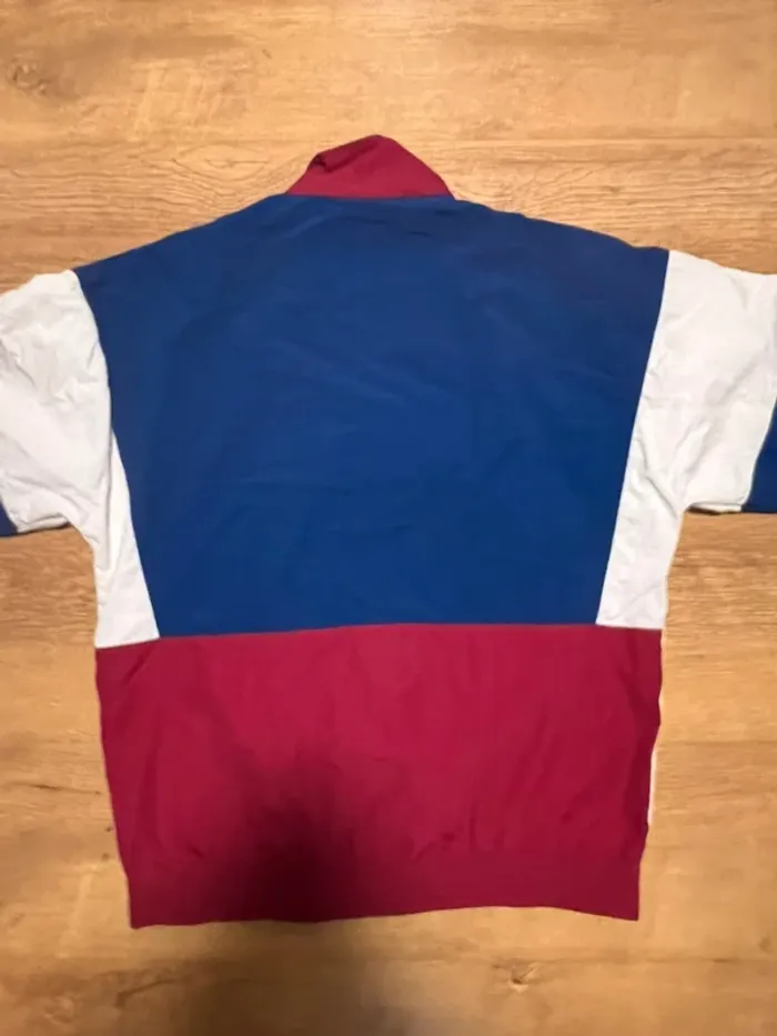 Veste champion vintage rouge et bleu 90s taille S - photo numéro 5