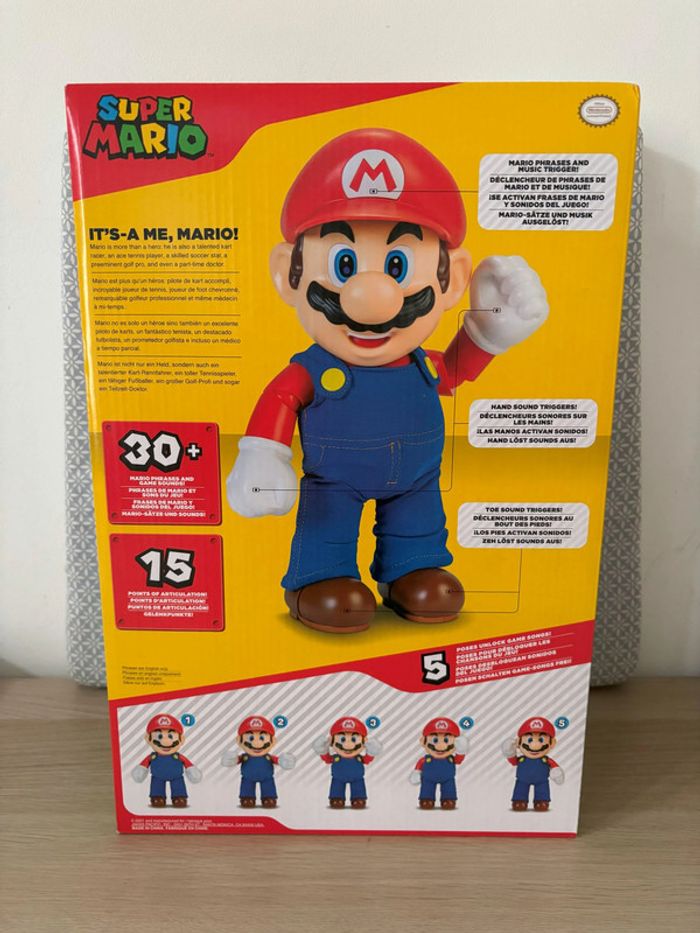 Figurine Super Mario Sonore "It's a Me, Mario" - photo numéro 2