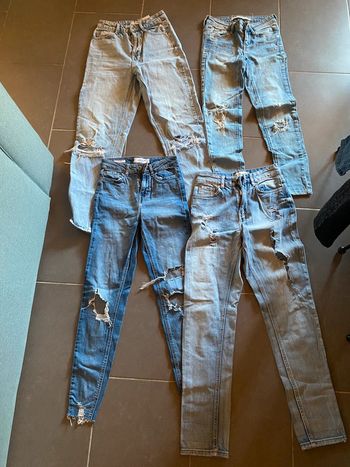 Jeans troué femme taille 32 lot