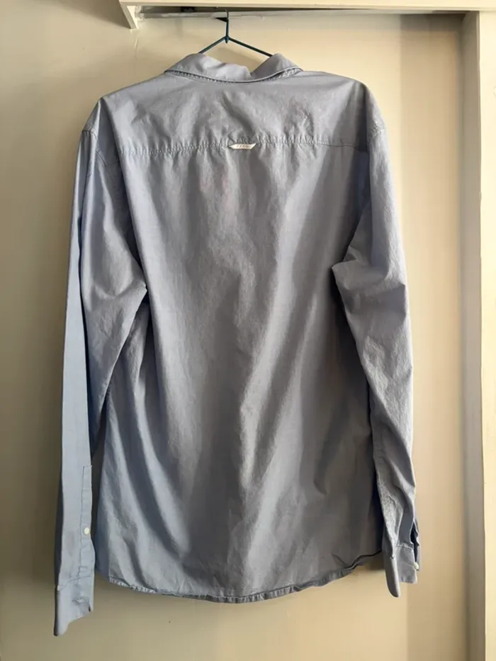 Chemise bleu de marque Jules taille 42-XL très bon état - photo numéro 6