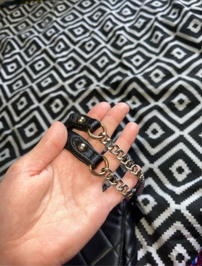 Sac à main noir Valentino avec bandoulière - photo numéro 3