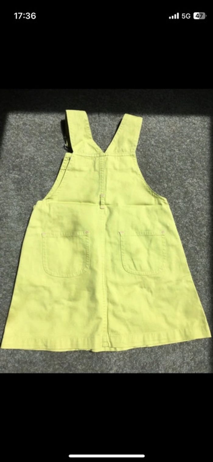 Robe salopette verte - photo numéro 2