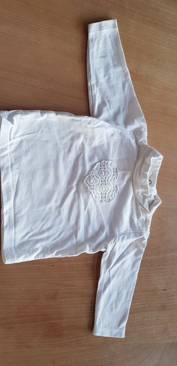 Tee-shirt col montant 3 mois