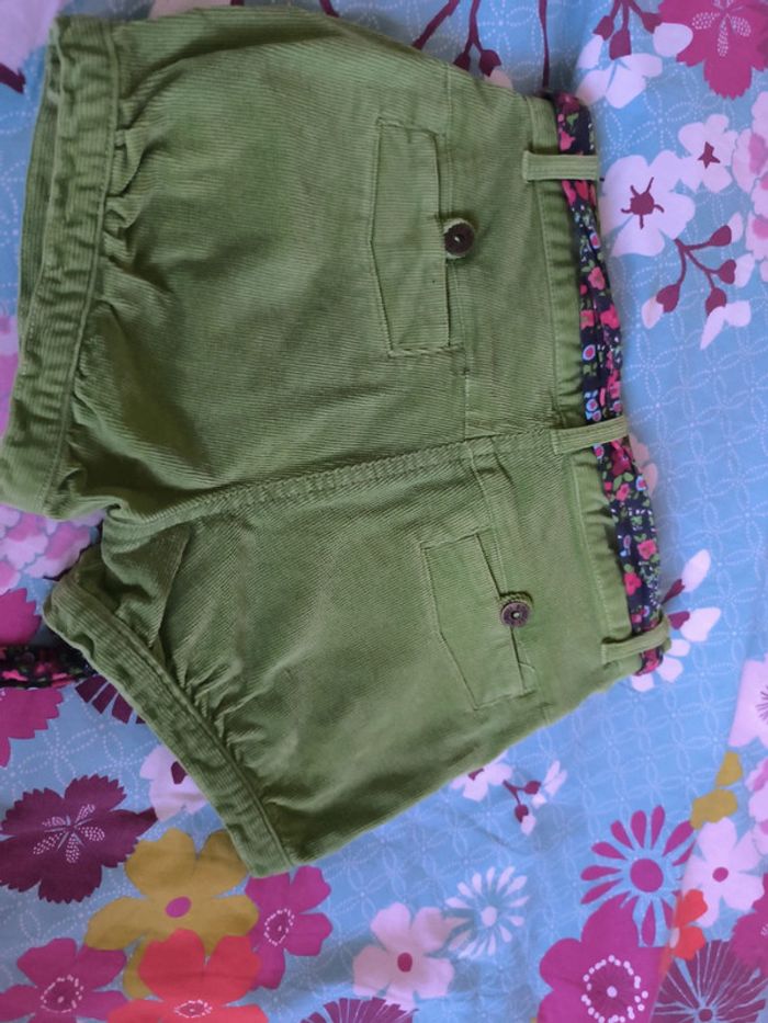 Short en velours boboli 10 ans - photo numéro 3