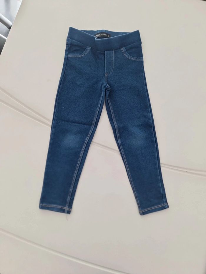 Legging bleu 3 ans