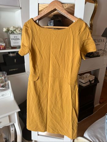 Robe moutarde droite Promod T.L TBE 🍯