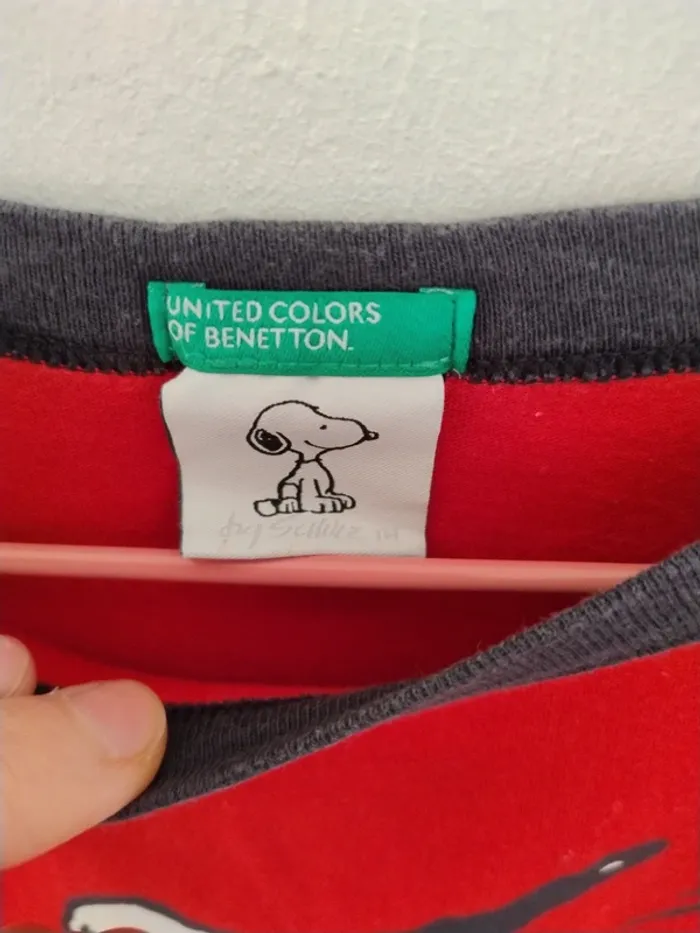 T-shirt vintage garçon en 100% coton Snoopy - photo numéro 2