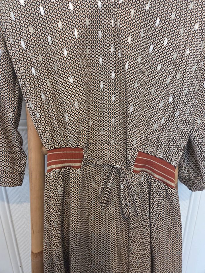 Robe légère et fluide marron - photo numéro 3