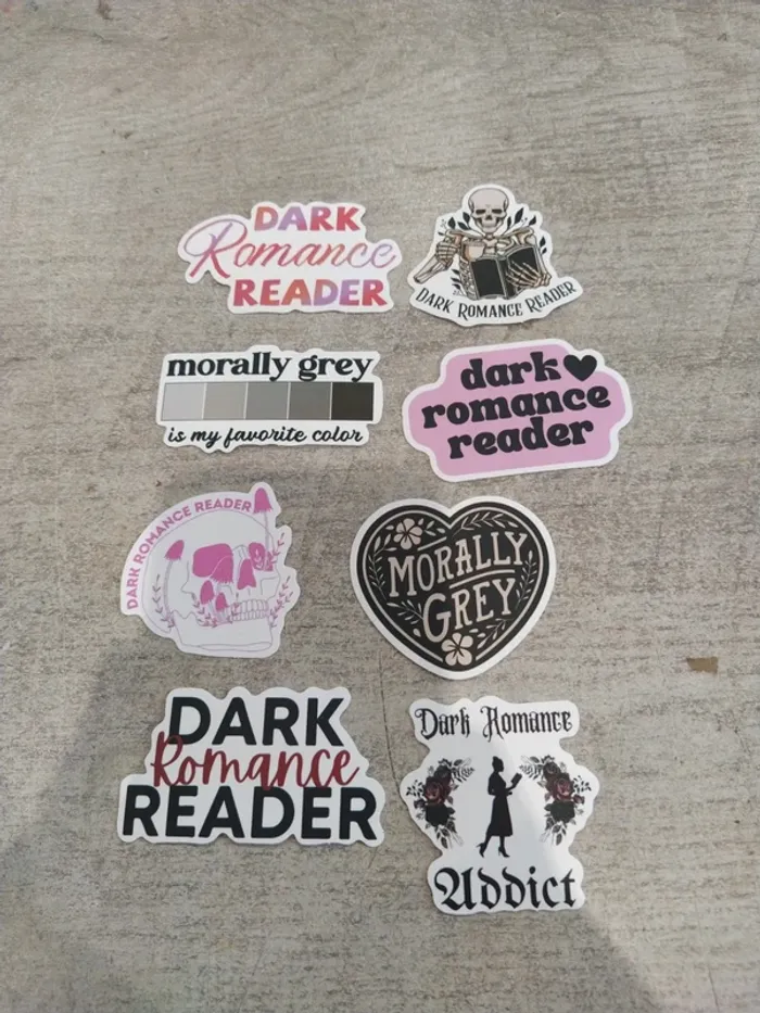 Stickers dark romance (lot A)