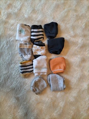 Lot de chaussettes bébé garçon