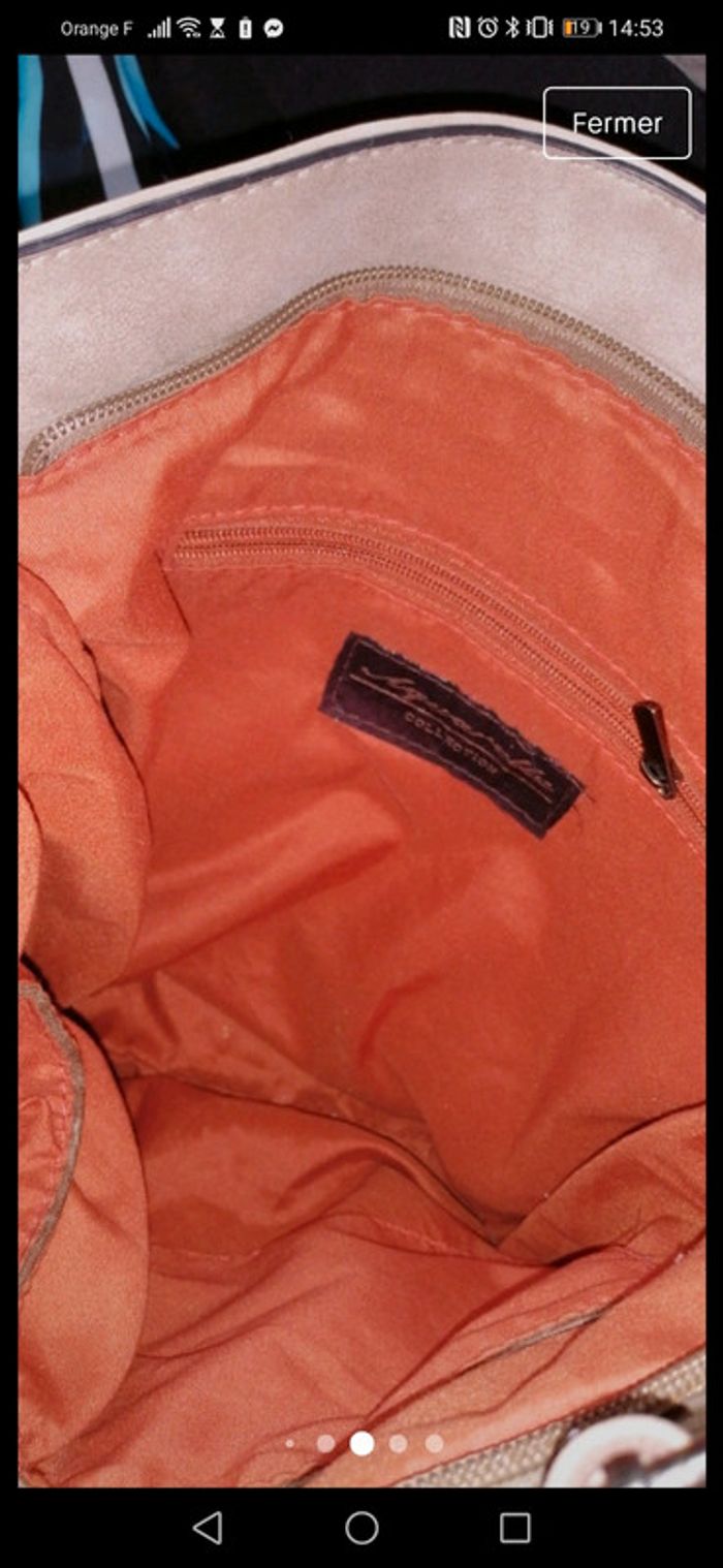 Sac à franges bandoulière amérindienne - photo numéro 4