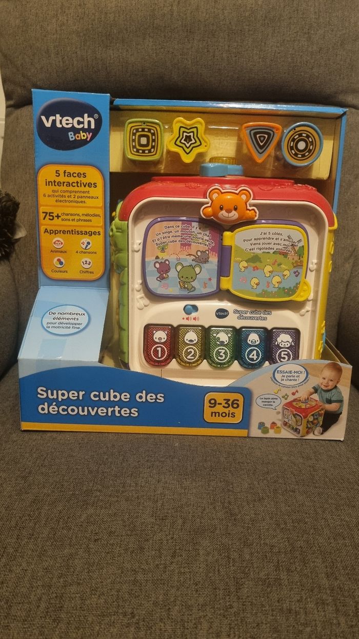 Super cube des découvertes vtech baby