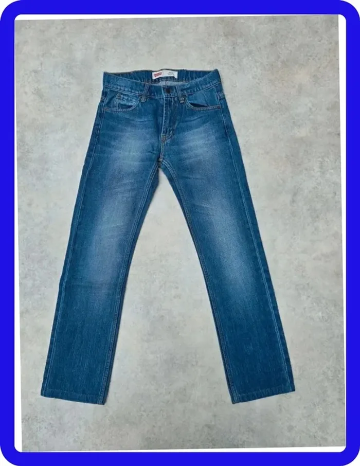 Jean Levi's 511 W24|FR34 coupe droite bleu Femme-Women pan64b - photo numéro 3