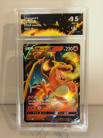 Carte gradée Pokémon  Dracaufeu 013/173 Vstar Universe