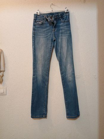 Jean femme bleu basic taille 38