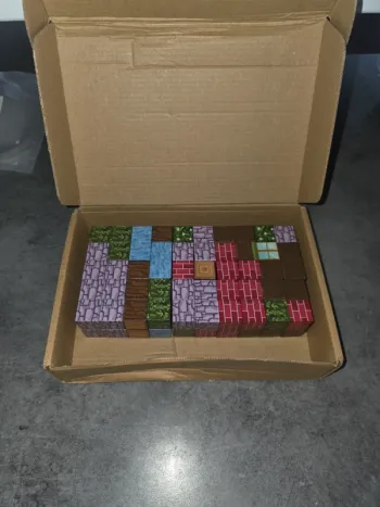 [NEUF] Lot de 100 cubes magnétiques type minecraft