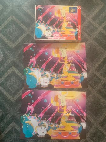 Puzzle la belle et la bête 100 pieces