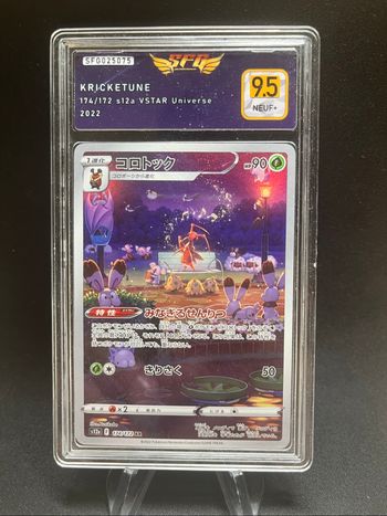 Carte Pokémon Kricketune 174/172 SFG 9,5