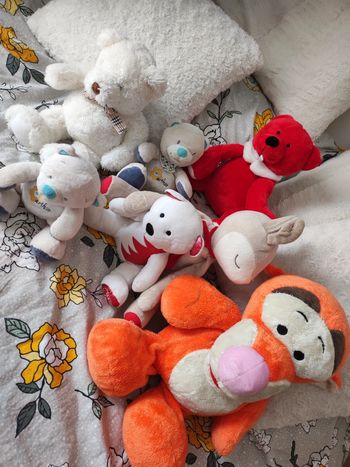 Lot de 7 peluches