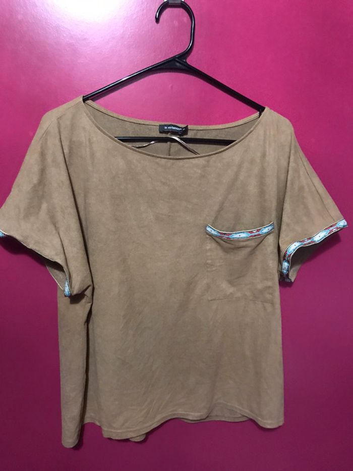 Haut marron