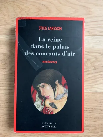 La reine dans le palais des courants d’air - Stieg Larsson