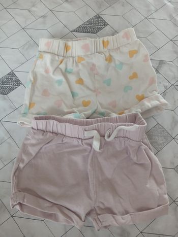 Lot de 2 shorts orchestra 18 mois