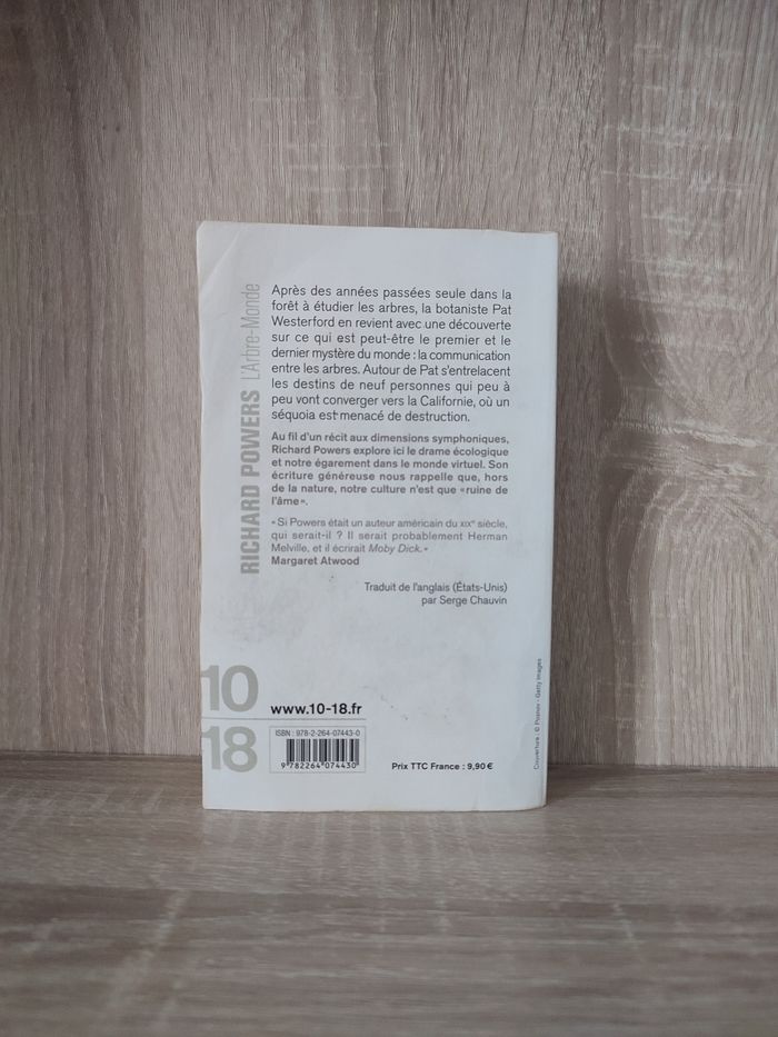 Livre L'Arbre-Monde de Richard Powers - photo numéro 2