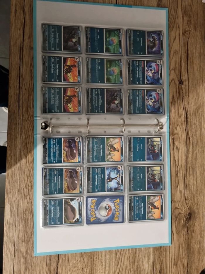 Carte pokémon ev3 flammes obsidiennes commune reverse et holo - photo numéro 14