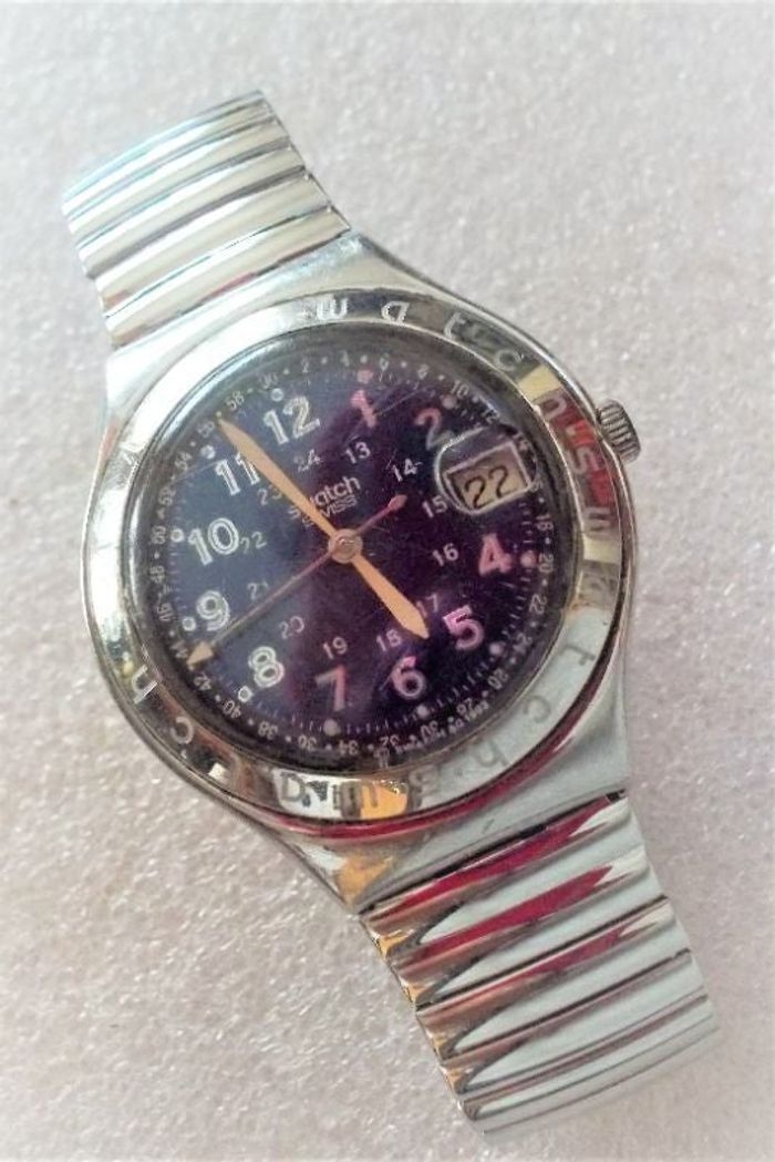 Montre SWATCH Irony Big "Happy Joe Flip"