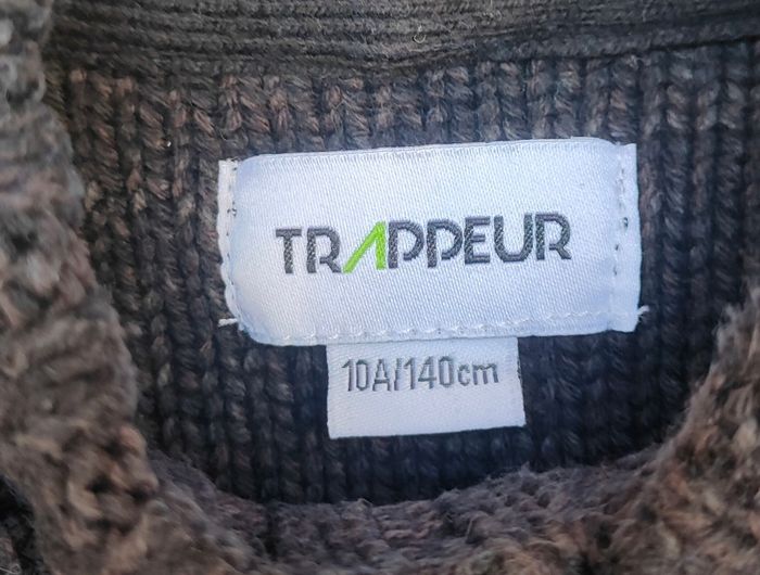 Pull Trappeur taille 10 ans - photo numéro 2