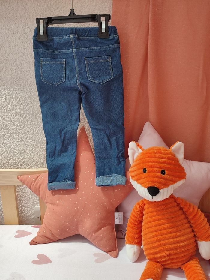 Pantalon Jegging - Élastique à la taille - 24 mois - Très bon état - Gémo - photo numéro 3