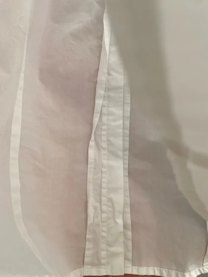 Blouse blanche col Claudine Custommade - photo numéro 12