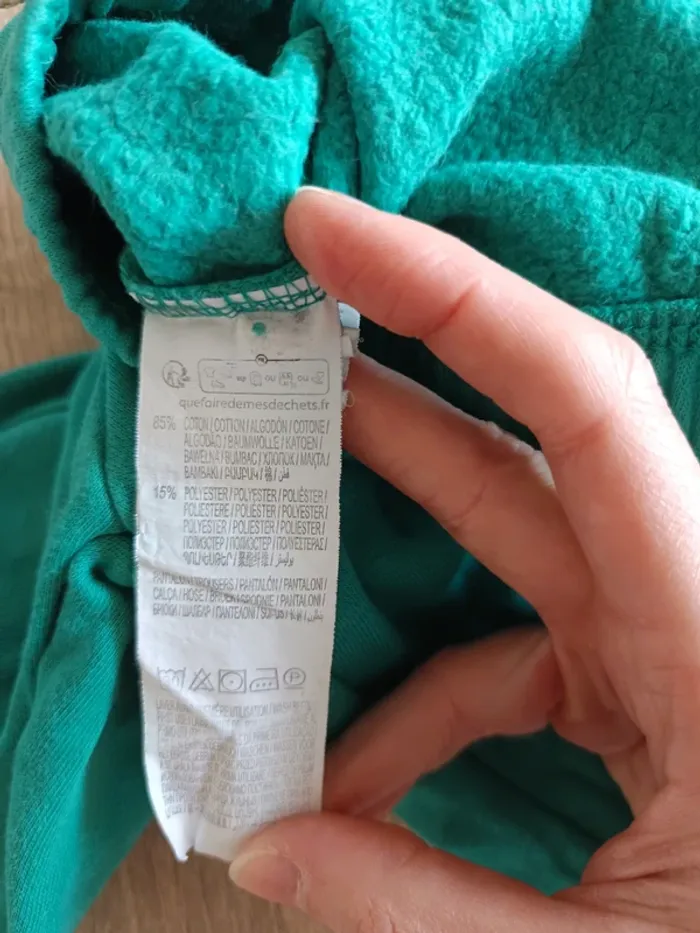 Pantalon vert fille 3 ans Kiabi - photo numéro 4