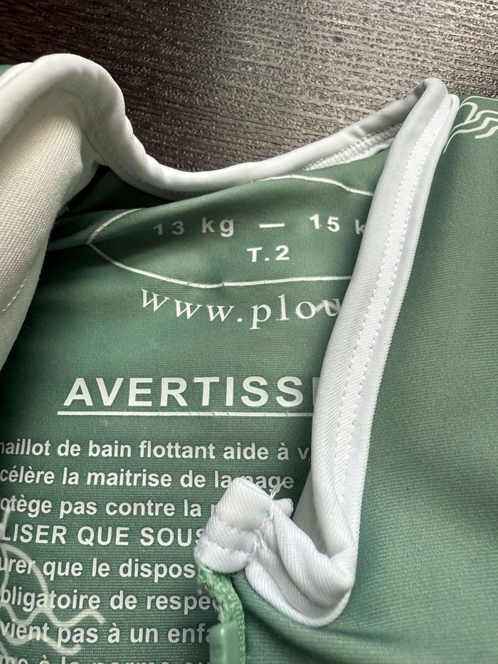 Maillot de bain flottant plouf taille 2 - photo numéro 5
