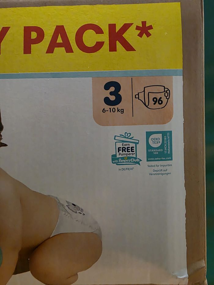 2 cartons Pampers Harmonie T3 - photo numéro 2