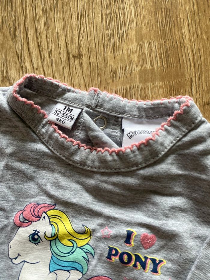 Pyjama 1 pièce taille 1 mois - photo numéro 3