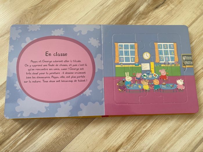 Peppa Pig : Mon petit livre Puzzle - photo numéro 4