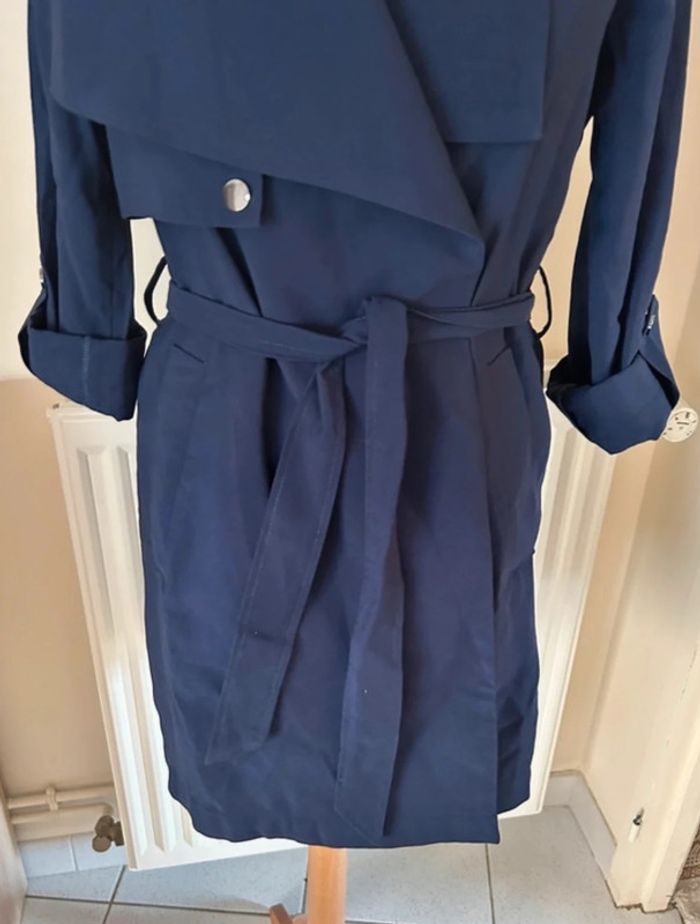 Trench léger, bleu marine, Etam - photo numéro 4