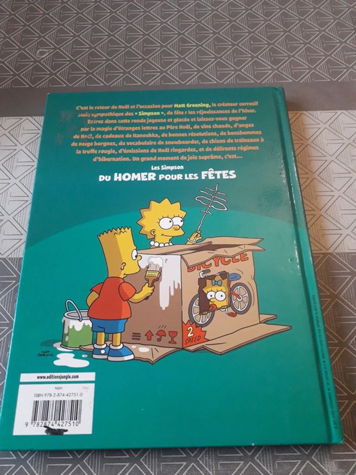 Bande dessinée les Simpsons - photo numéro 2
