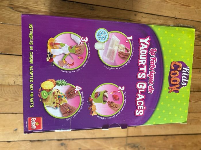 Neuf la fabrique de yaourts glacés kids Cook Goliath - photo numéro 4