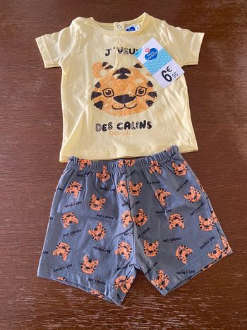 Ensemble t-shirt + short