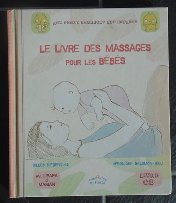 Livre pour apprendre à masser les bébés neuf