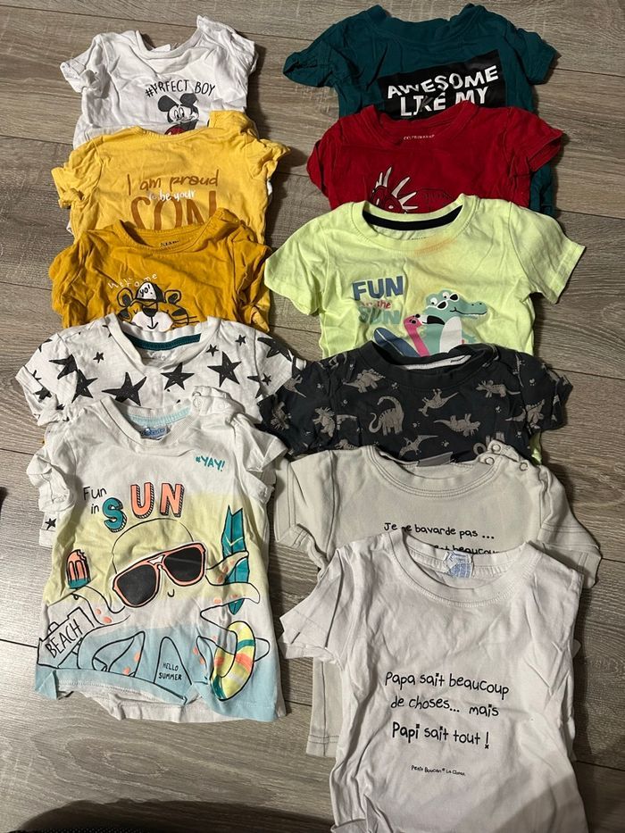 Lot vêtements bébé garçon 9-12 mois - photo numéro 6