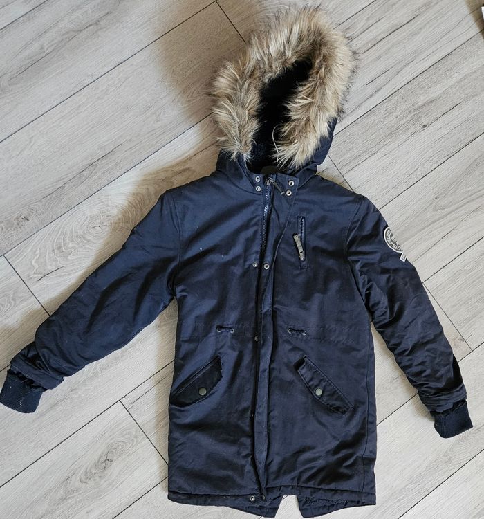 Parka doublée mi longue vertbaudet 12 ans