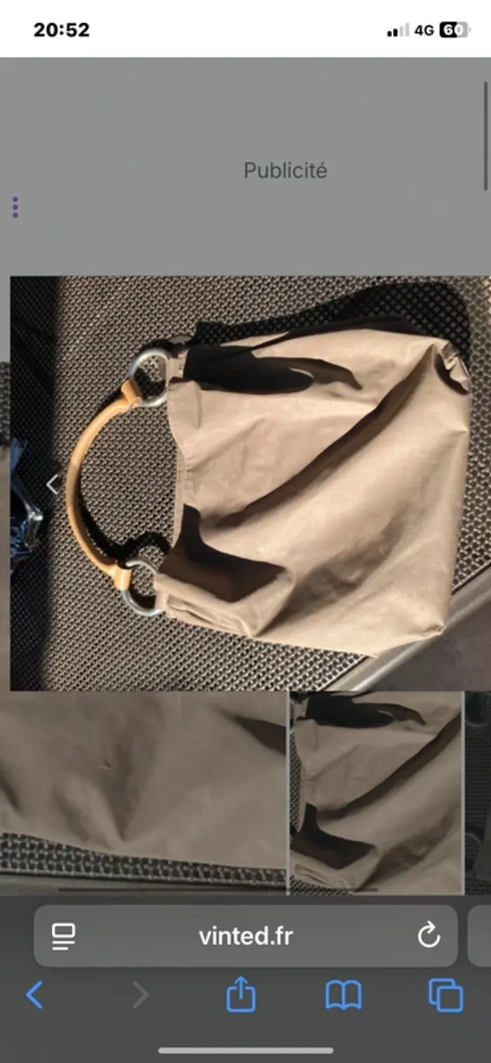 Sac Sequoia anses en cuir - photo numéro 5