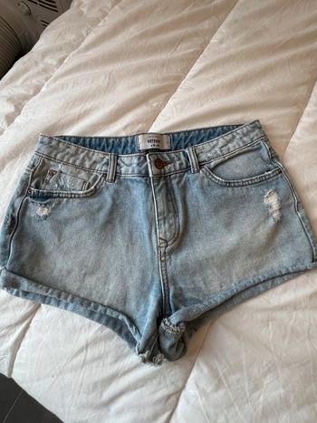Short jeans court taille haute new look taille 38