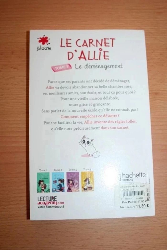 Le carnet d'Allie, tome 1 : le déménagement - photo numéro 2