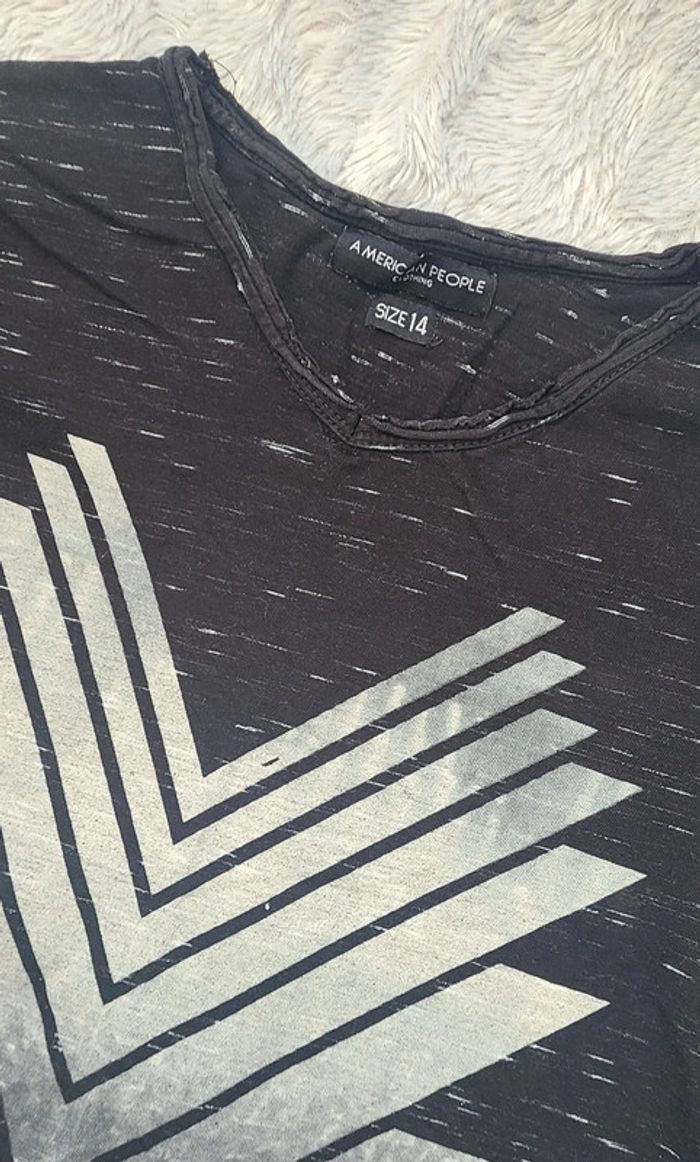 Tee shirt American people 14ans - photo numéro 2