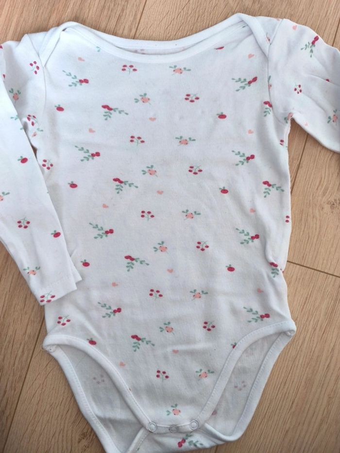 Lot de 10 bodies manches longues fille + 3 offerts : FPC / Absorba / DPAM etc - 24 mois 86 cm - photo numéro 4